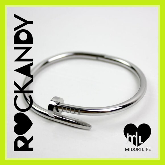 UNBRANDED Just A Nail Bracelet – Silver - Picture 1 of 15